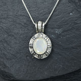 2257-P-nEOO: Sterling Silver 925 Ethiopain Opal