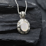 2257-P-nEOO: Sterling Silver 925 Ethiopain Opal