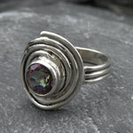 2682-R-nMYT: Sterling Silver 925 Mystic Topaz