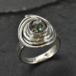 2682-R-nMYT: Sterling Silver 925 Mystic Topaz