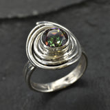2682-R-nMYT: Sterling Silver 925 Mystic Topaz