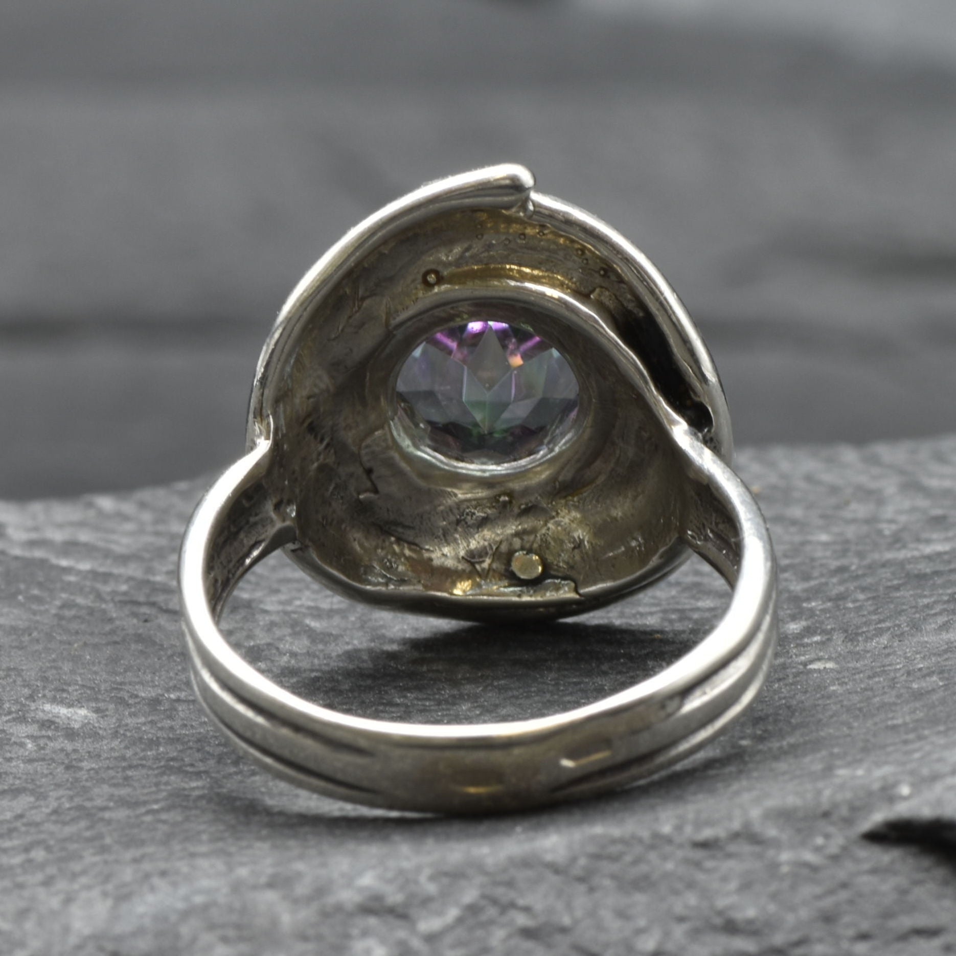 2682-R-nMYT: Sterling Silver 925 Mystic Topaz