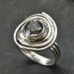 2682-R-nMYT: Sterling Silver 925 Mystic Topaz