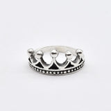 Silver Tiara Ring, Silver Crown Ring, Princess Ring, Crown Ring, Tiara Ring, Tiara Band, Queen Ring, Solid Silver Ring, 925 Sterling Silver