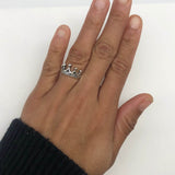 Silver Tiara Ring, Silver Crown Ring, Princess Ring, Crown Ring, Tiara Ring, Tiara Band, Queen Ring, Solid Silver Ring, 925 Sterling Silver