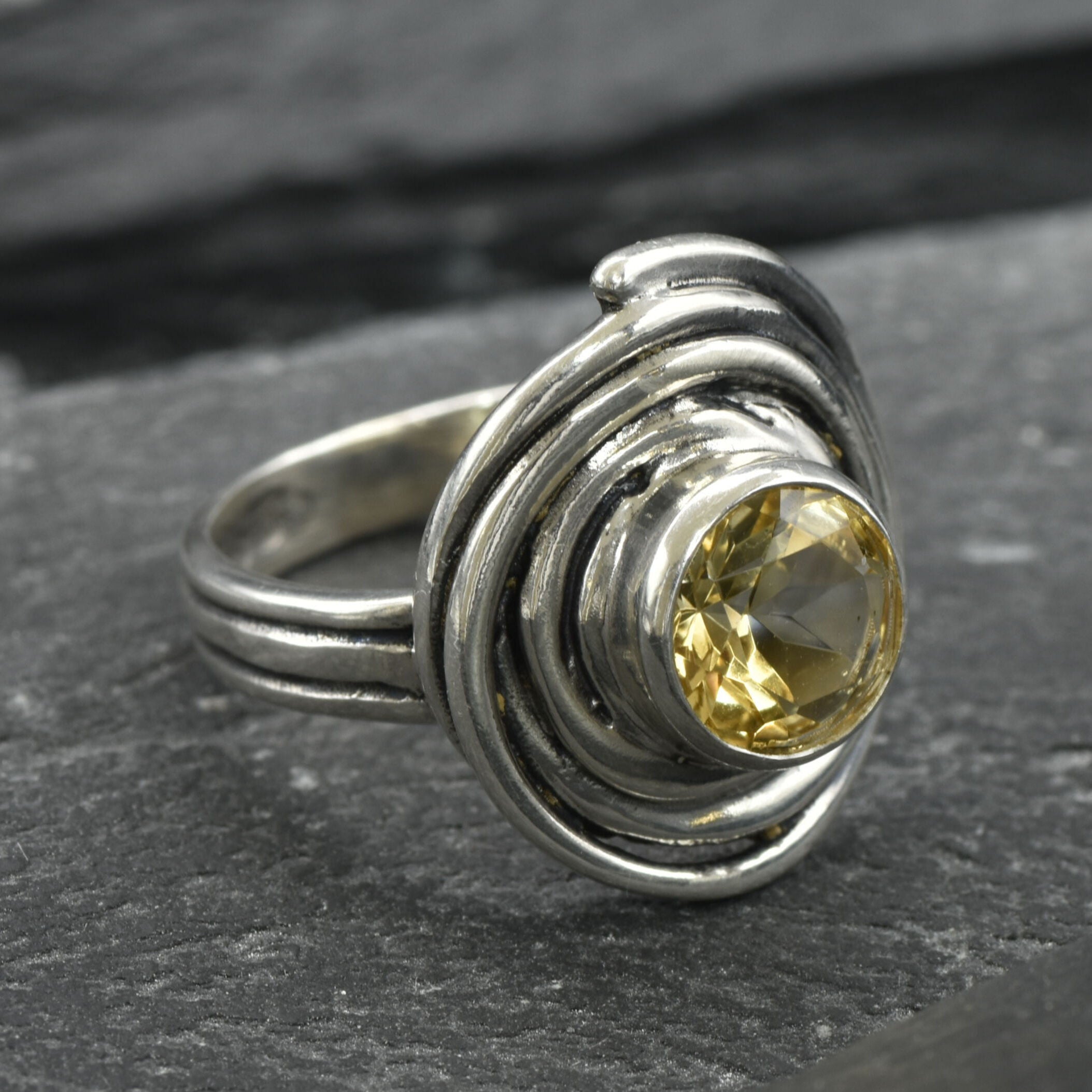 2682-R-nCIT: Sterling Silver 925 Citrine