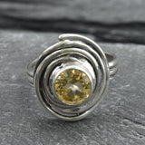 2682-R-nCIT: Sterling Silver 925 Citrine