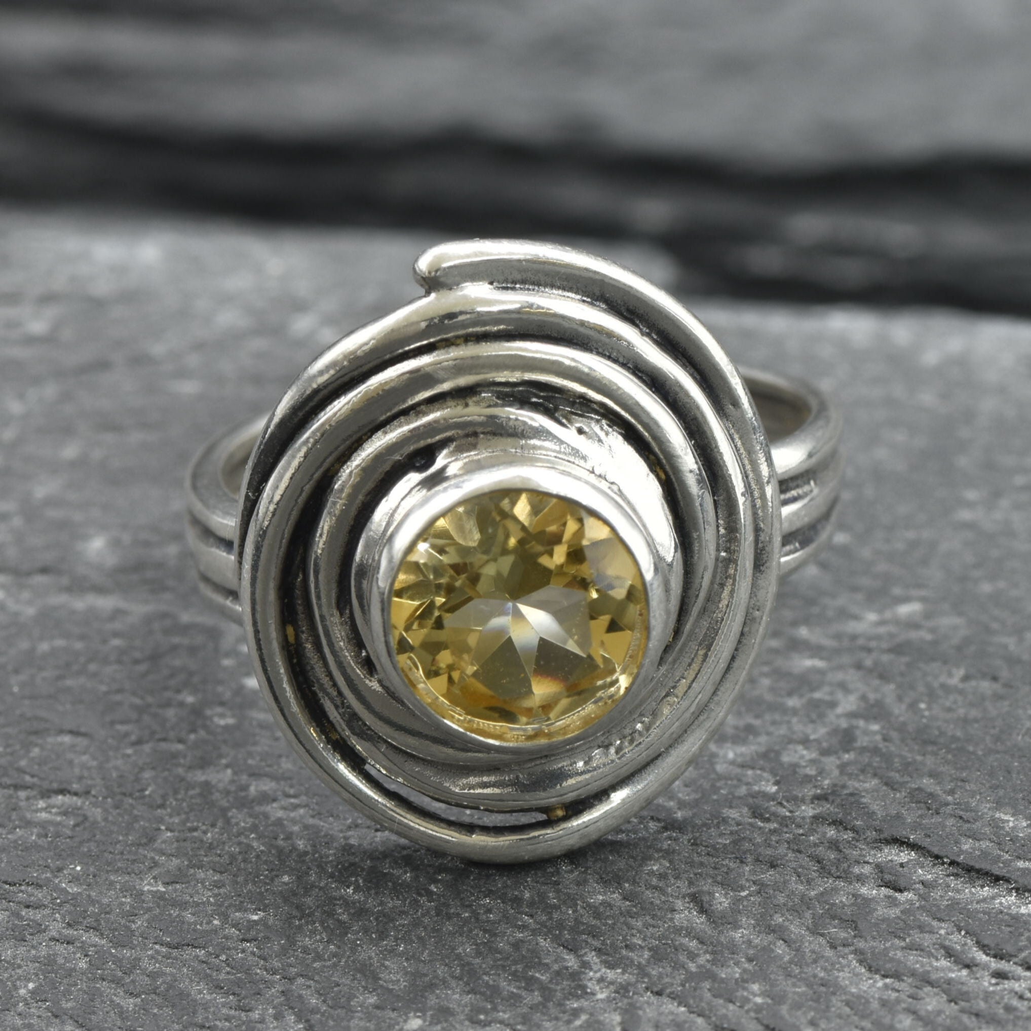 2682-R-nCIT: Sterling Silver 925 Citrine