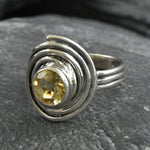 2682-R-nCIT: Sterling Silver 925 Citrine
