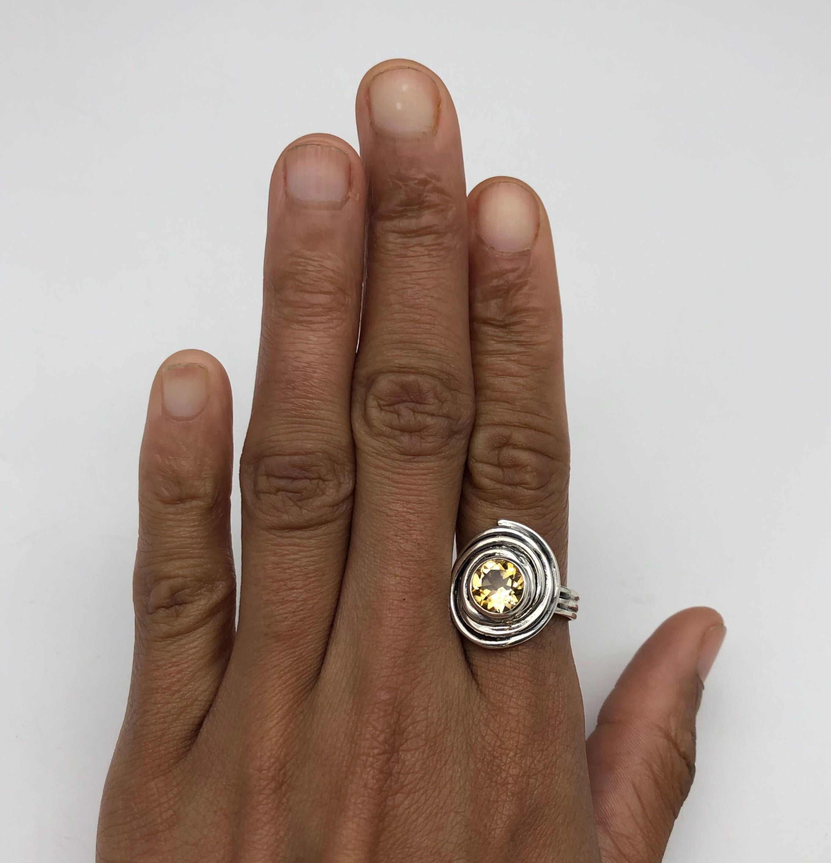 2682-R-nCIT: Sterling Silver 925 Citrine