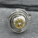 2682-R-nCIT: Sterling Silver 925 Citrine