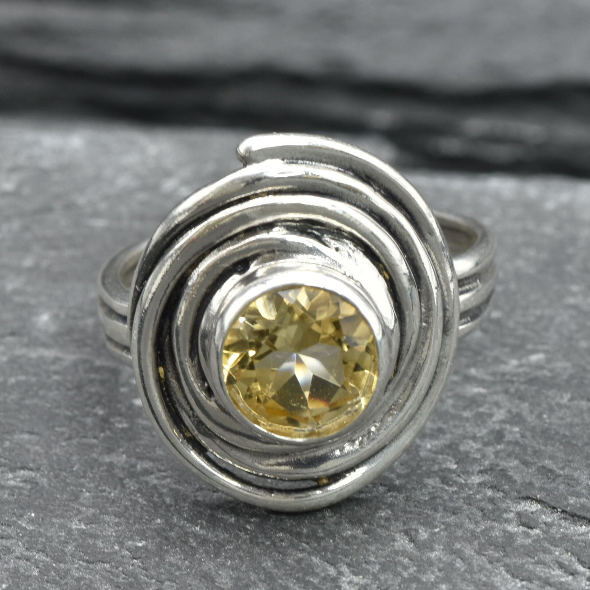 2682-R-nCIT: Sterling Silver 925 Citrine