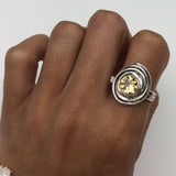 2682-R-nCIT: Sterling Silver 925 Citrine