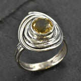 2682-R-nCIT: Sterling Silver 925 Citrine