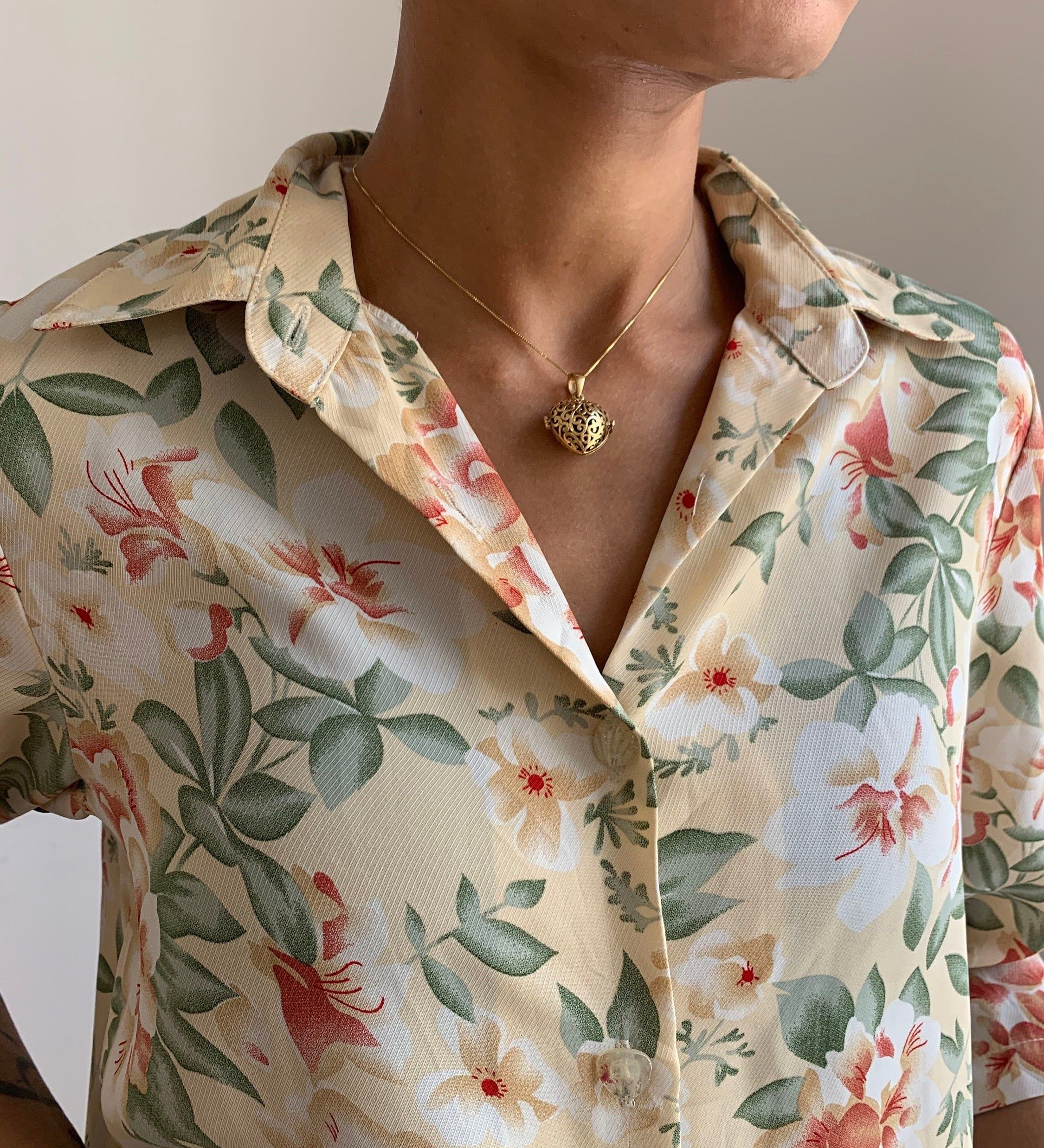 PJ-708-P-Y Gold Vermeil 18k