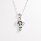 KK448-P-nEOO: Sterling Silver 925 Ethiopian Opal