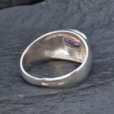 2874-R-cMOR: Sterling Silver 925 Created Morganite