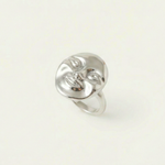 Moon Face Ring - Charming Silver Mood Ring in 925 Sterling Silver, perfect for daily wear and celebrating special events.