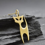 TE-027-P: Gold Vermeil 18k