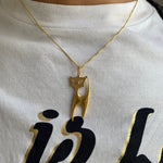 TE-027-P: Gold Vermeil 18k