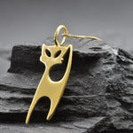 TE-027-P: Gold Vermeil 18k