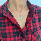 2130-P-nPER: Sterling Silver 925 Peridot