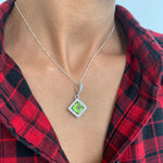 2130-P-nPER: Sterling Silver 925 Peridot