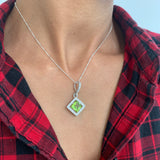 2130-P-nPER: Sterling Silver 925 Peridot