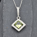 2130-P-nPER: Sterling Silver 925 Peridot