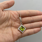 2130-P-nPER: Sterling Silver 925 Peridot
