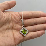 2130-P-nPER: Sterling Silver 925 Peridot