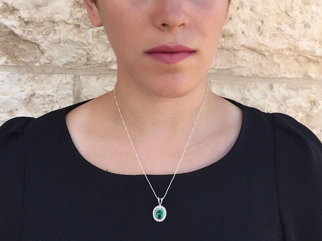 Amethyst Pendant, Natural Amethyst, February Birthstone, Purple Oval Pendant, Amethyst Necklace, February Pendant, Solid Silver Pendant