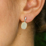 Opal Earrings, Natural Opal, Large Opals, Real Opal, Opal Studs, Genuine Opal, Big Opals, Precious Opal, Silver Earrings, Solid Silver, Opal