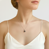 Silver Rose Pendant - Elegant floral necklace in 925 Sterling Silver. Perfect for daily wear and special gifting occasions.