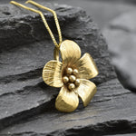 1498-P-0S-Y: Gold Vermeil 18k