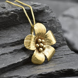 1498-P-0S-Y: Gold Vermeil 18k