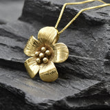 1498-P-0S-Y: Gold Vermeil 18k