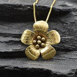 1498-P-0S-Y: Gold Vermeil 18k