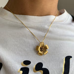 1498-P-0S-Y: Gold Vermeil 18k