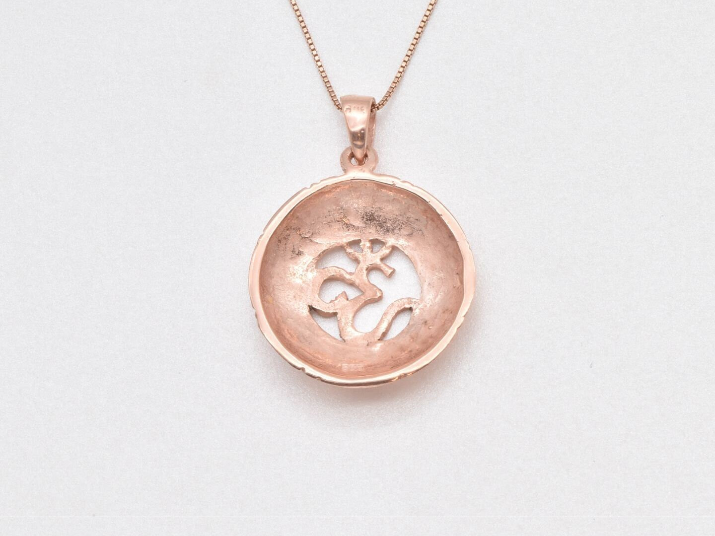 TE-030-P-0S: Rose Gold Vermeil