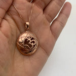 TE-030-P-0S: Rose Gold Vermeil