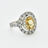 2550-R-nCI: Sterling Silver 925 Nartural Citrine