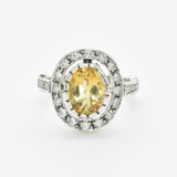 2550-R-nCI: Sterling Silver 925 Nartural Citrine