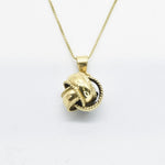 TE-043-P-0S: Gold Vermeil 18k