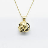 TE-043-P-0S: Gold Vermeil 18k