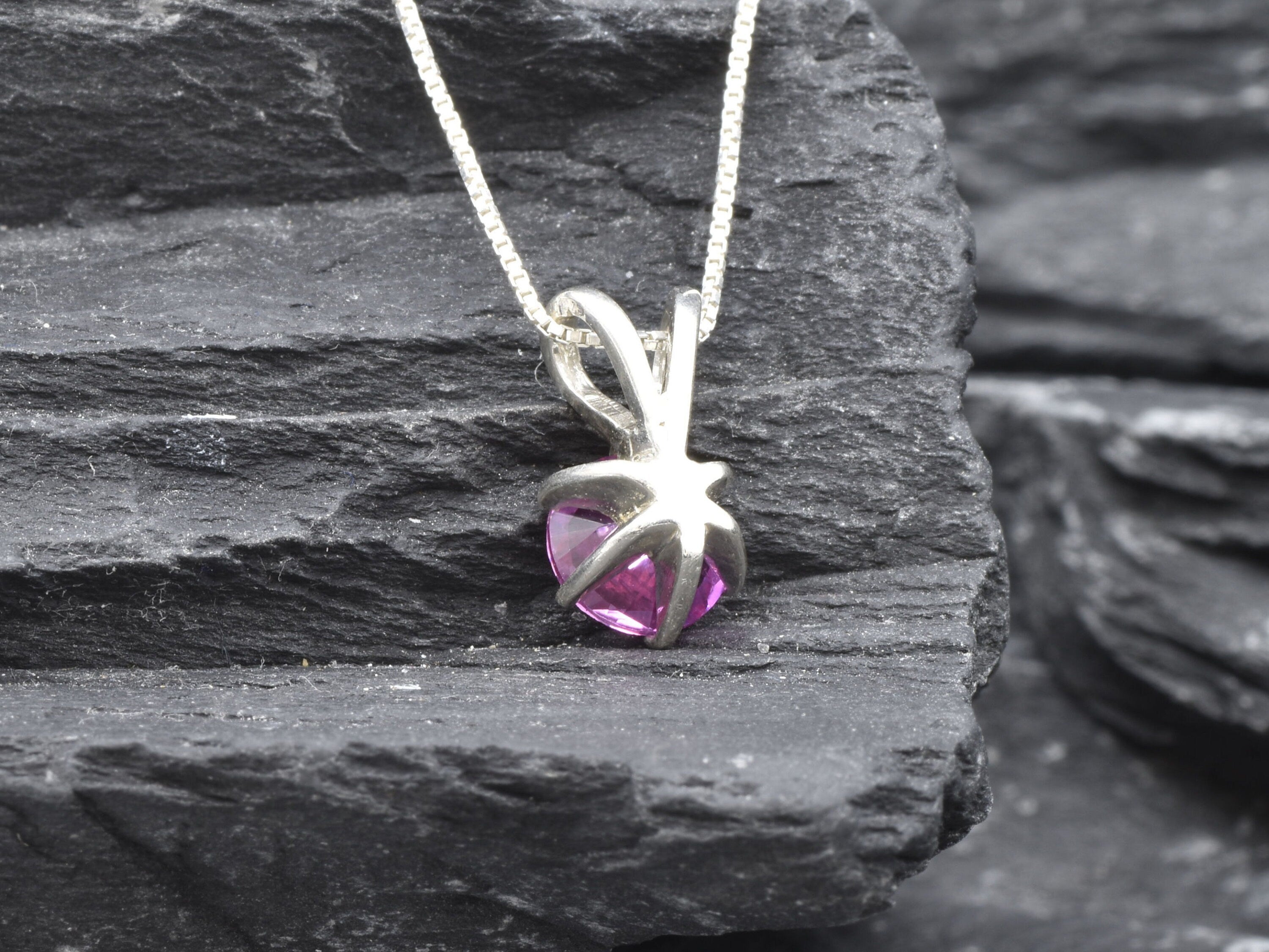 2748-P-cALE: Sterling Silver 925 Created Alexandrite