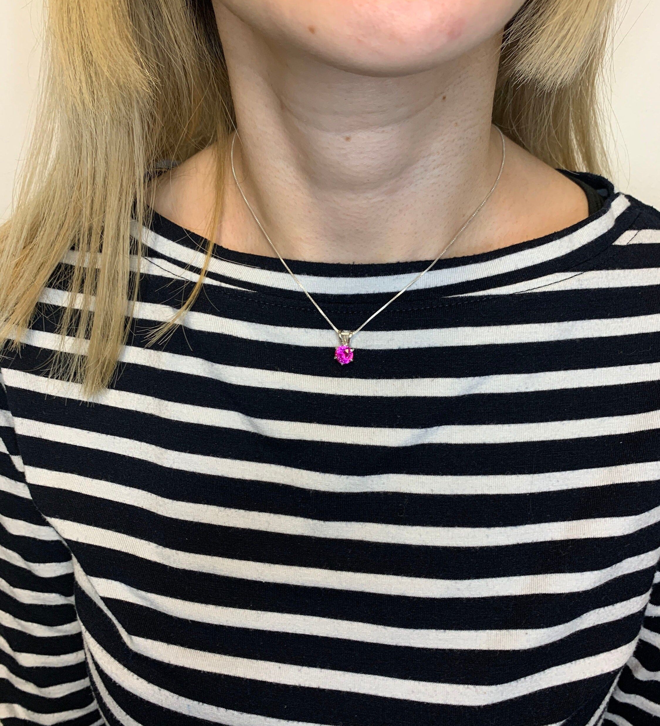 2748-P-cALE: Sterling Silver 925 Created Alexandrite