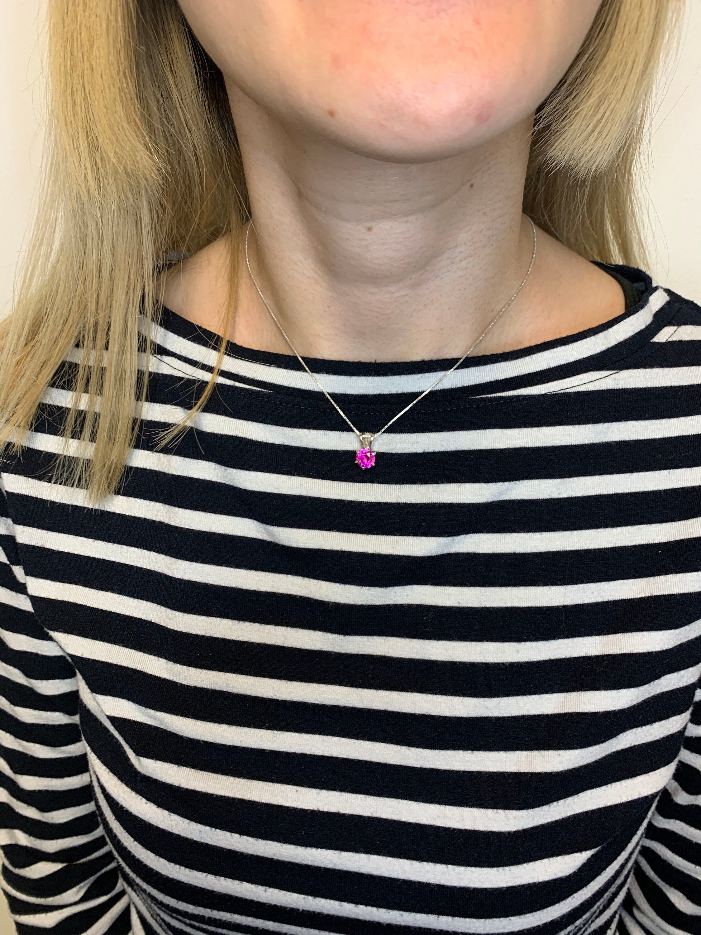 2748-P-cALE: Sterling Silver 925 Created Alexandrite