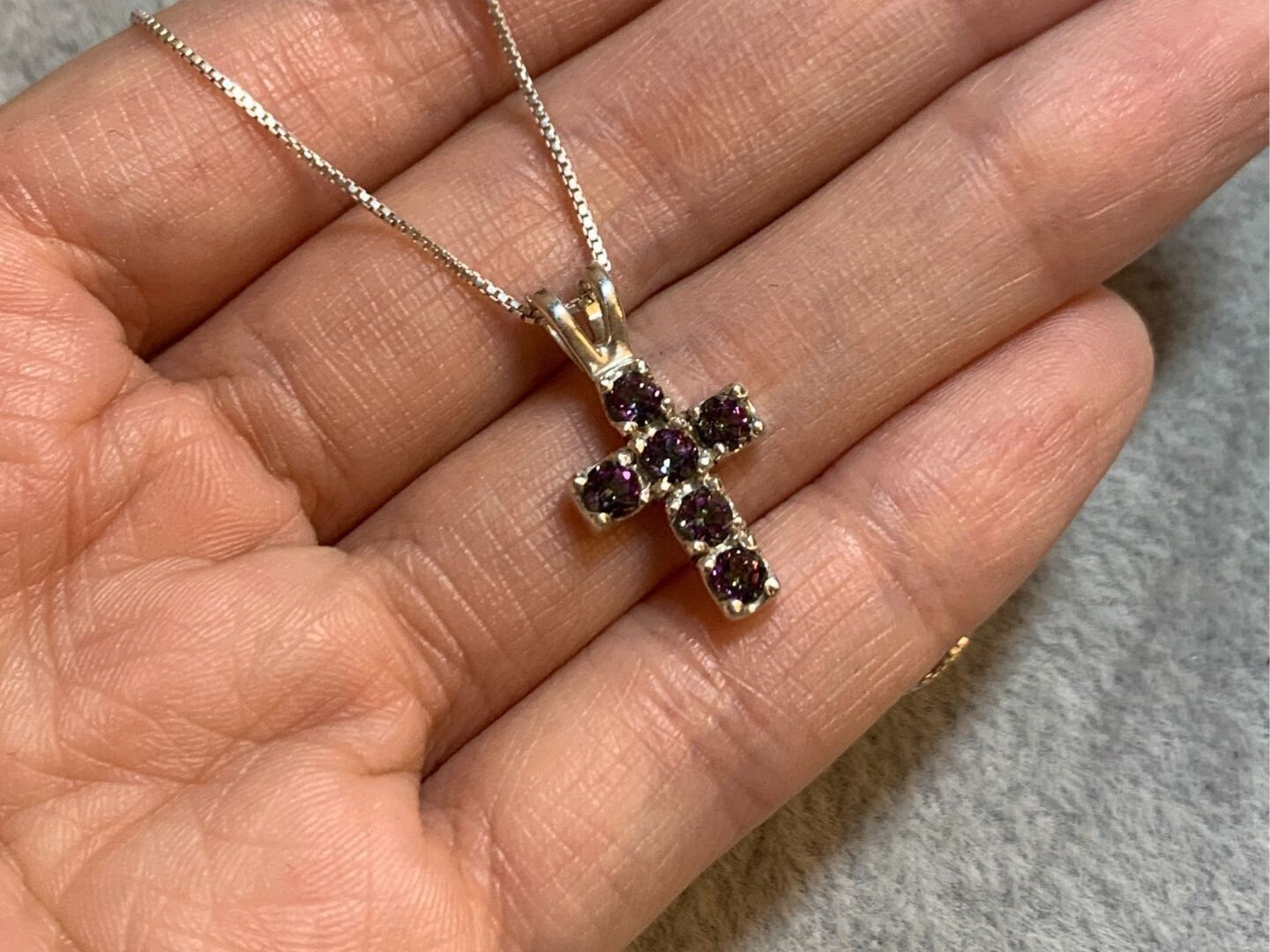 KK448-P-nMYT: Sterling Silver 925 Natural Mystic Topaz