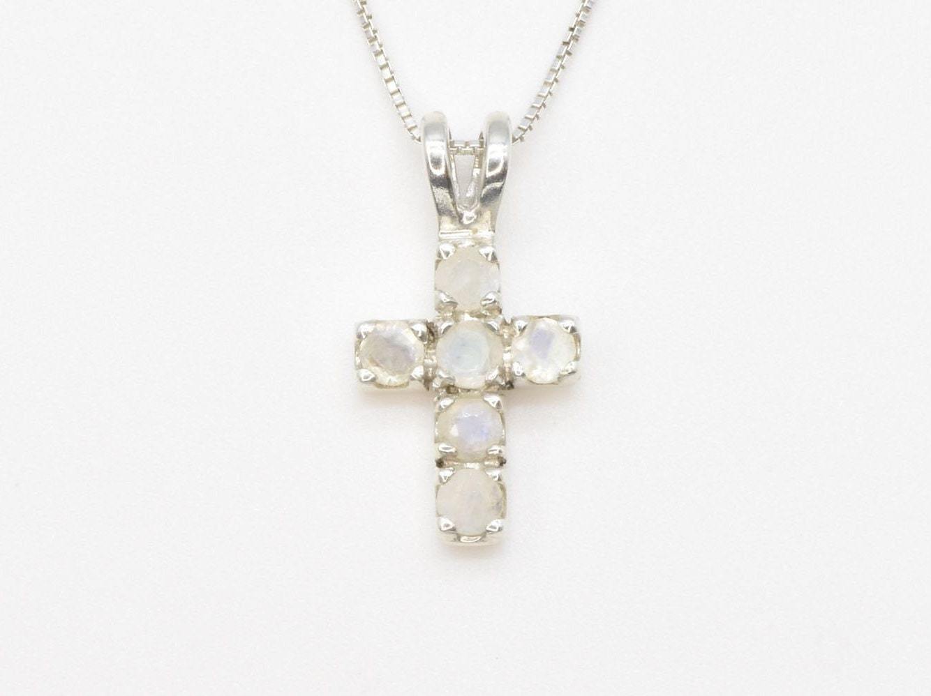 KK448-P-nMOO: Sterling Silver 925 Natural Moonstone